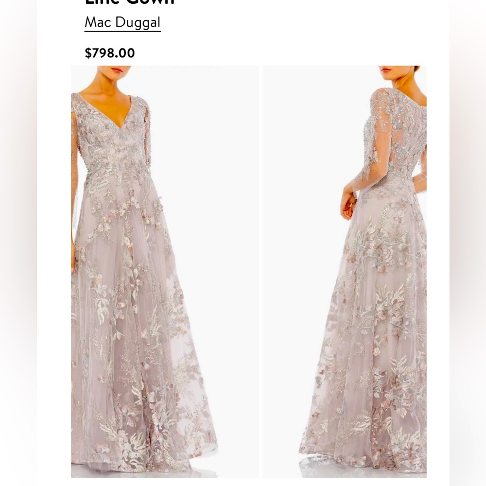 Macduggal vintage lilac size 2